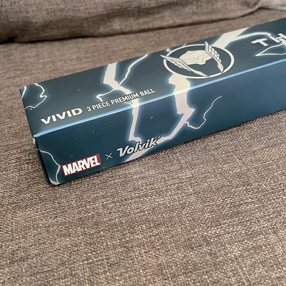 3-piece golf ball and golf ball marker Thor edition set - Picture 4 of 4